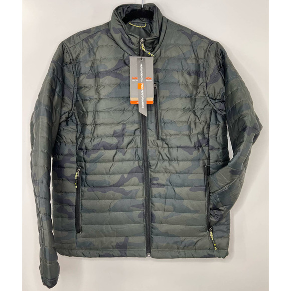 Hawke & Co Other - Hawke & Co Puffer Jacket Woodland Camo Insulated Water Resistant Size Small NWT